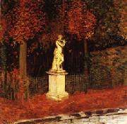 Paul Helleu Autumn at Versailles oil